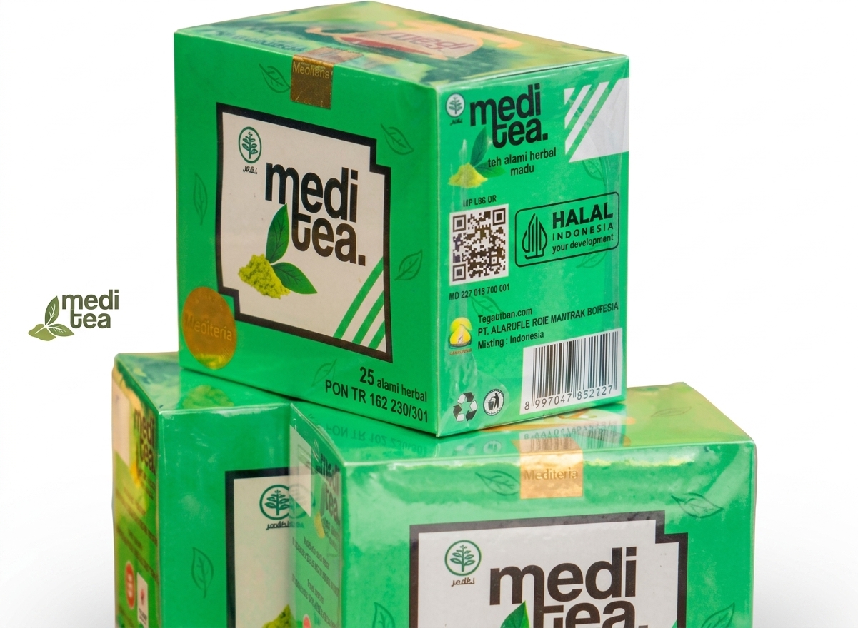 Meditea — Ekstrak Teh Hijau Tinggi Antioksidan